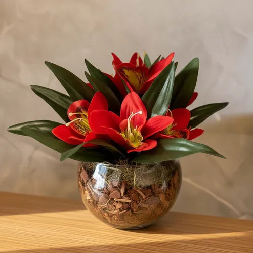 Arranjo Completo de Flores Artificiais