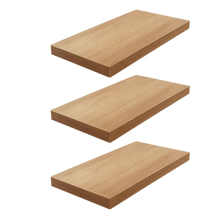 Kit - 3 Prateleiras 18mm 60 x 30cm