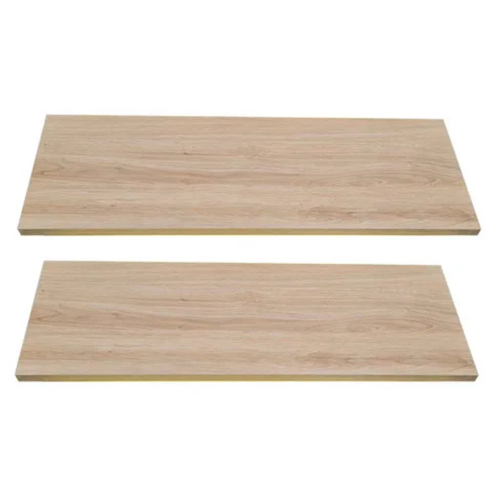 Kit Duas Prateleiras MDF 18mm 90 x 30cm